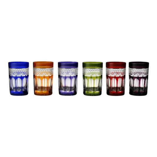 COF 6 VERRES A THE MAROCAINS | MIREILLE – 6 COULEURS (20CL)