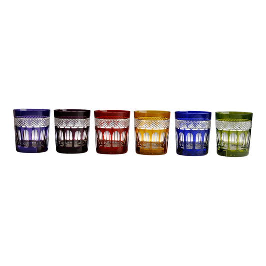 COF 6 VERRES N 20 MIREILLE 6 COULEURS