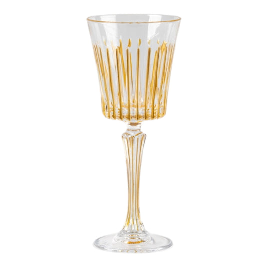 BOÎTE DE 6 VERRES À VIN ROUGE 25CL - TIMELESS FULL GOLD