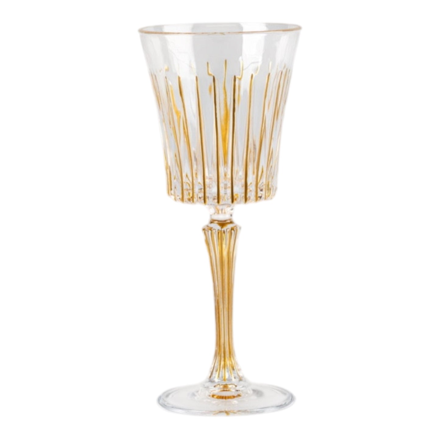 BOÎTE DE 6 VERRES À VIN BLANC N°3 -TIMELESS FULL GOLD 20CL