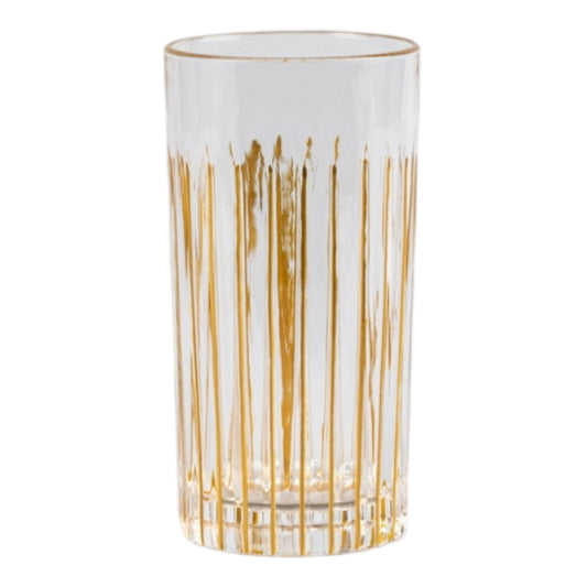 BOITE DE 6 VERRES À ORANGEADE -TIMELESS FULL GOLD N°21 36 CL