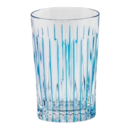 BOUGIE VERRE À THÉ MAROCAIN COULEUR BLEU AZUR