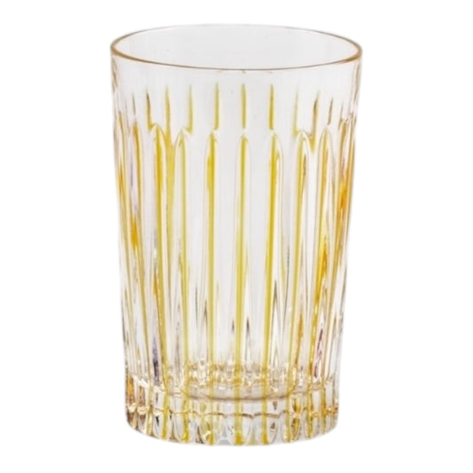 BOUGIE VERRE À THÉ JAUNE TIMELESS