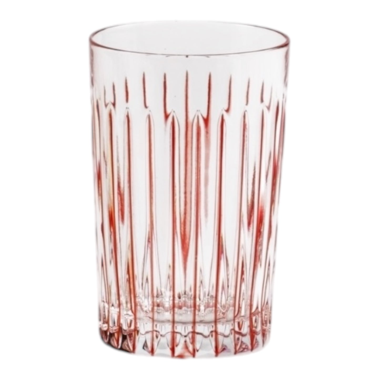 BOUGIE VERRE À THÉ ROUGE TIMELESS