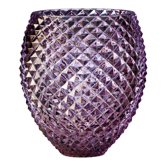 VASE OBUS DIAMANT | VIOLET